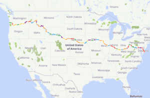 Coast to Coast Route